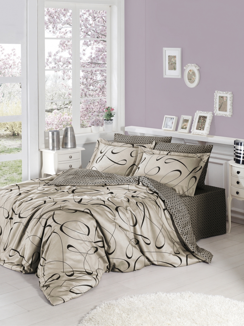 

Постельное белье Cotton Satin 200 х 220 см Calisto Toprak First Choice k-31064