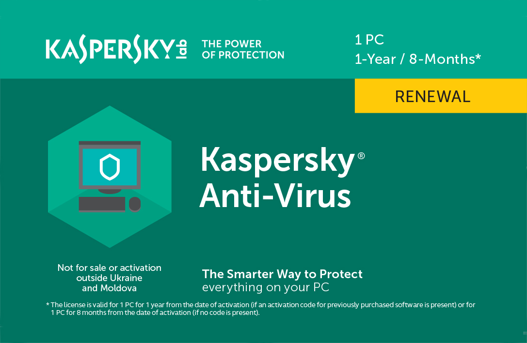 

Anti-Virus 2020 продовження ліцензії на 1 рік для 1 ПК (скретч-картка)
