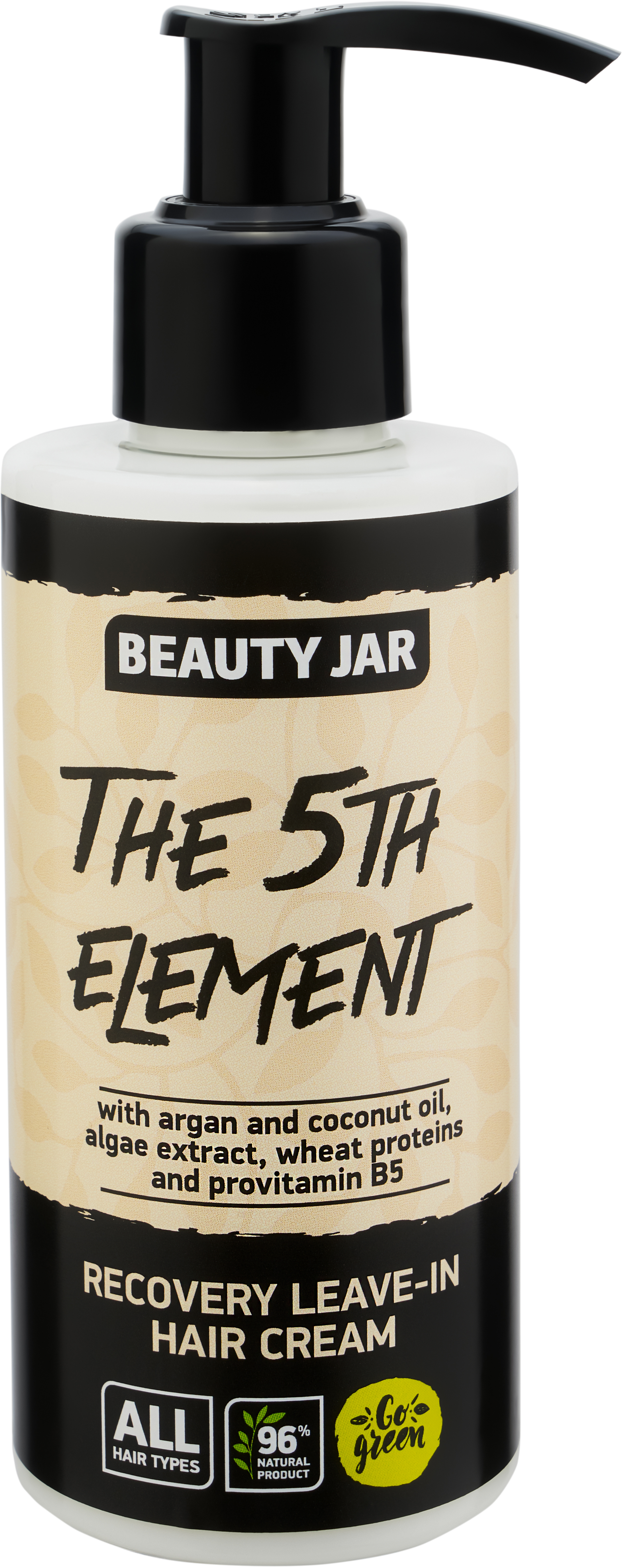 Акция на Восстанавливающий несмываемый крем для волос Beauty Jar The 5th Element 150 мл (4751030831404) от Rozetka UA
