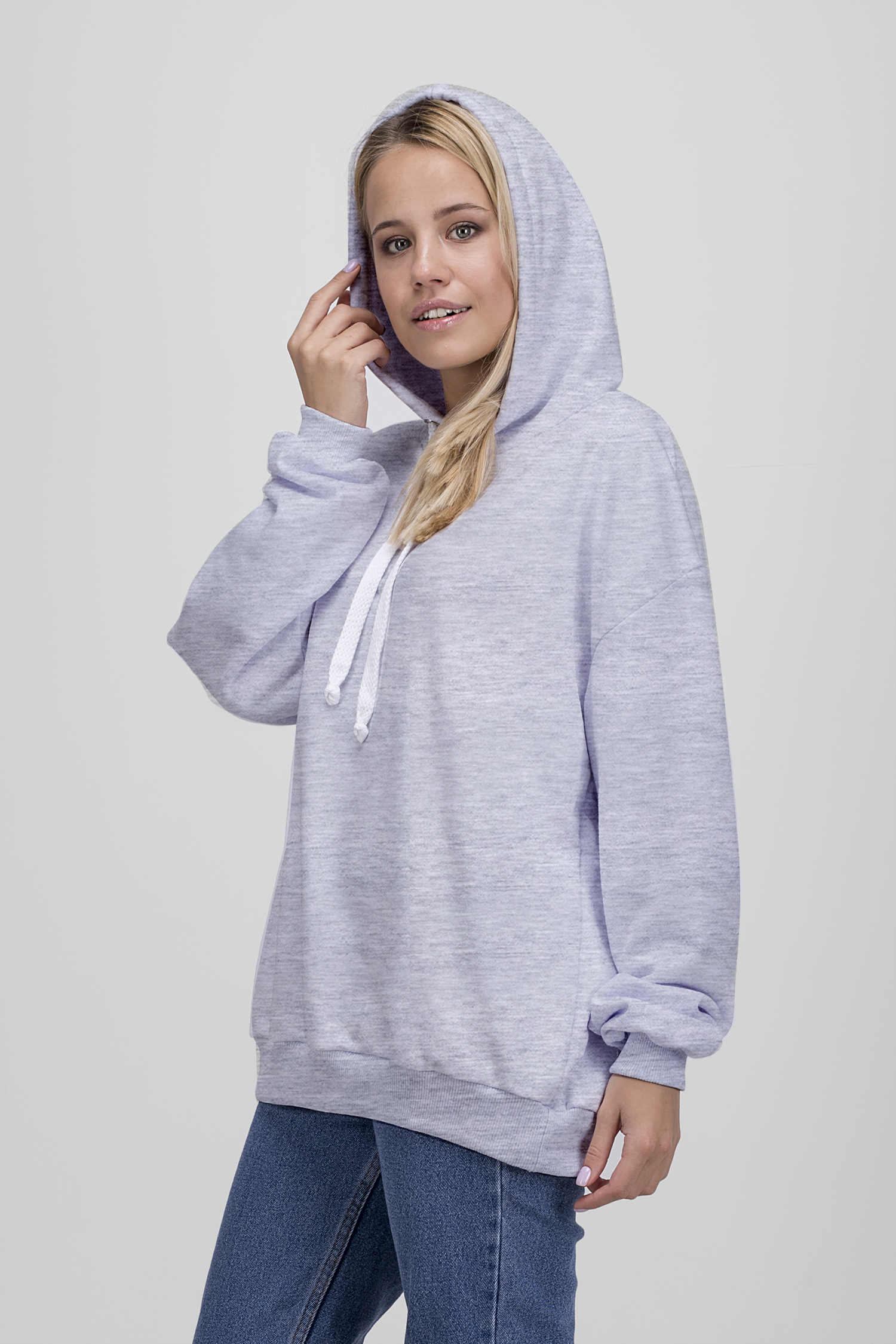 

Женский OLDISEN худи Oldisen “onesize”-2 – Серый меланж, onesize . SHO-111-2