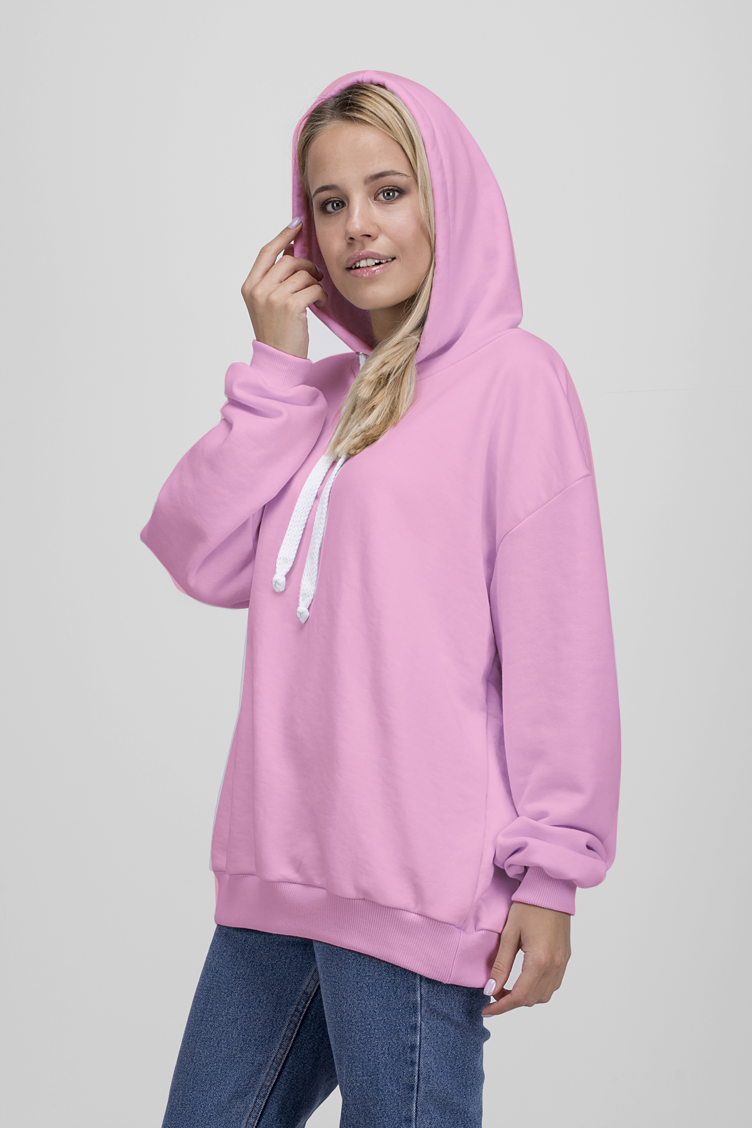 

Женский OLDISEN худи Oldisen “onesize”-5 – Розовый, onesize . SHO-114-2