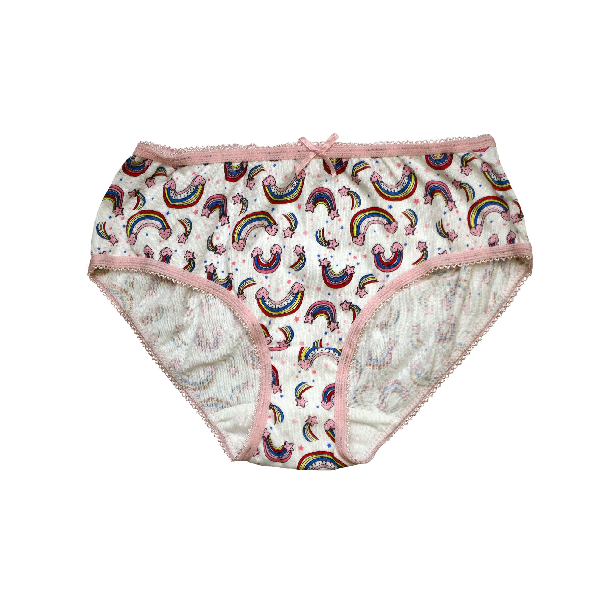 

Трусы для девочки ( 1 шт ) George разноцветные в радугах 5-6 лет (110-116см) 1314