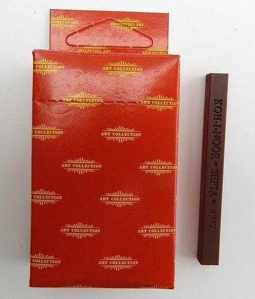 

Брусок художественный Koh-i-Noor, сепия светлая (4397)
