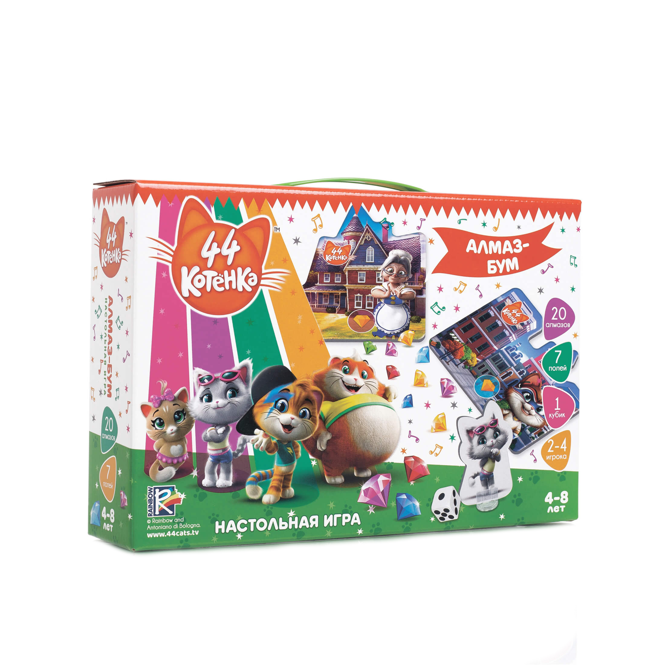 

Игра настольная Vladi Toys 44 Кота Алмаз-Бум (рус) (VT8055-07)