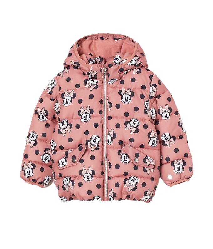 

Куртка H&M для девочки Old Rose / Minnie Mouse 140 см