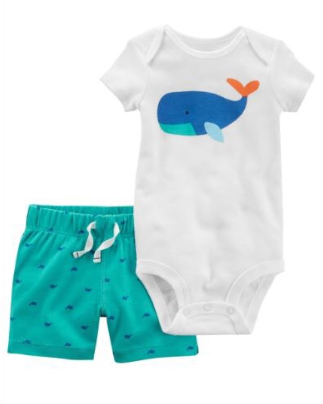 

Комплект Carter’s для мальчика Whale 61 см