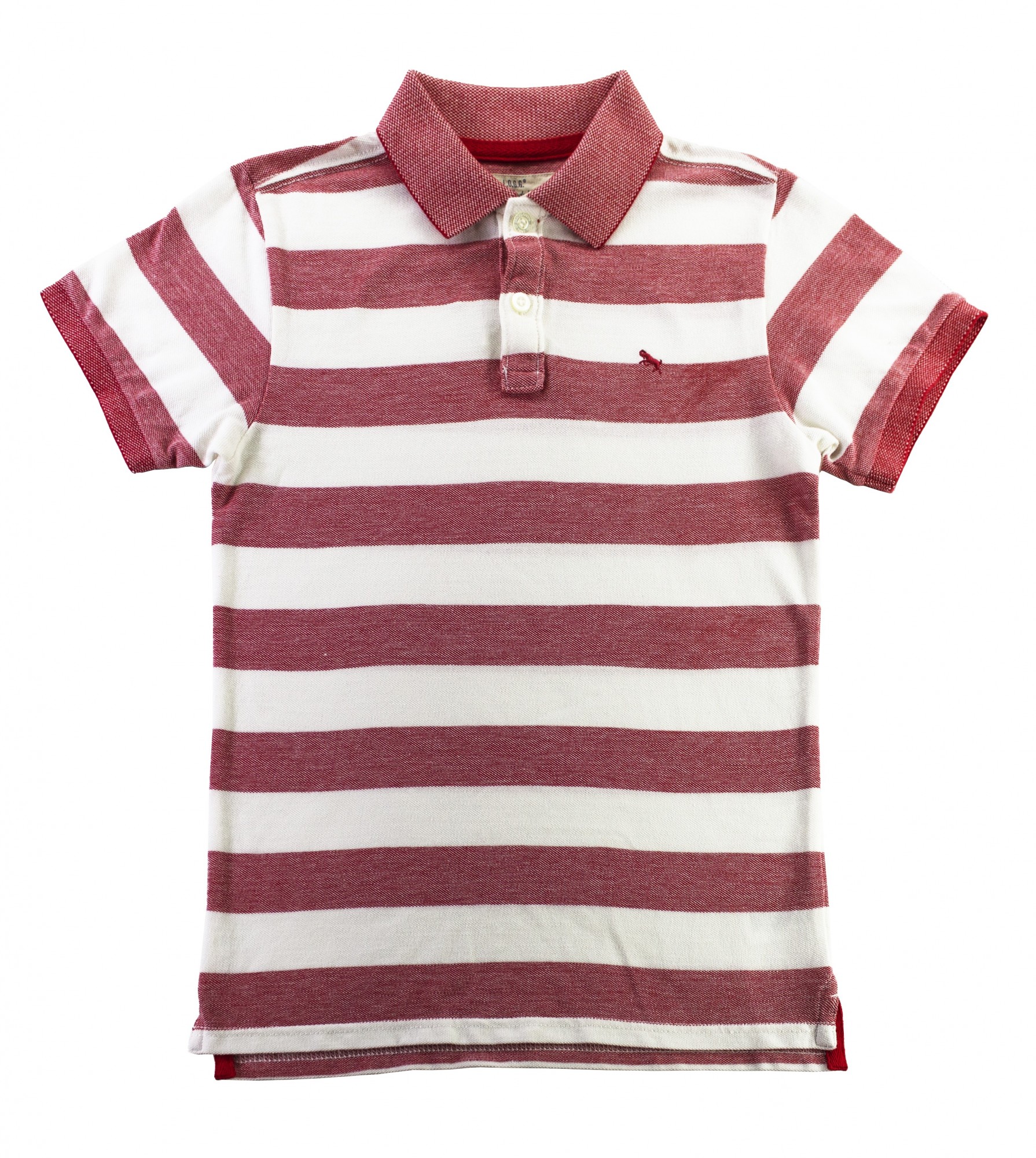 

Поло H&M для мальчика в полоску Red and White Stripes 140 см
