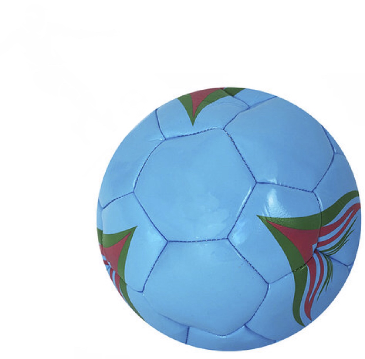 

Мяч футбольный Aerobull Lid из PU кожи для игры в футбол Голубой