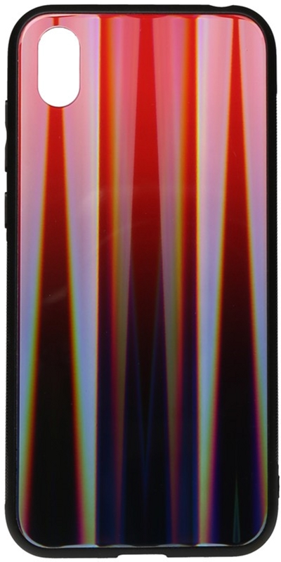 

Панель TOTO Aurora Print Glass Case для Huawei Y5 2019 Red