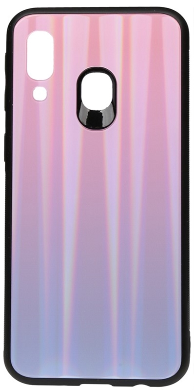 

Панель TOTO Aurora Print Glass Case для Samsung Galaxy A40 Lilac