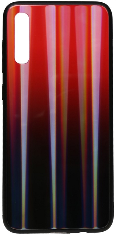 

Панель TOTO Aurora Print Glass Case для Samsung Galaxy A70 Red