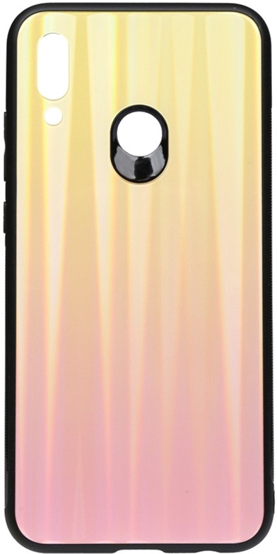 

Панель TOTO Aurora Print Glass Case для Huawei P Smart 2019 Pink