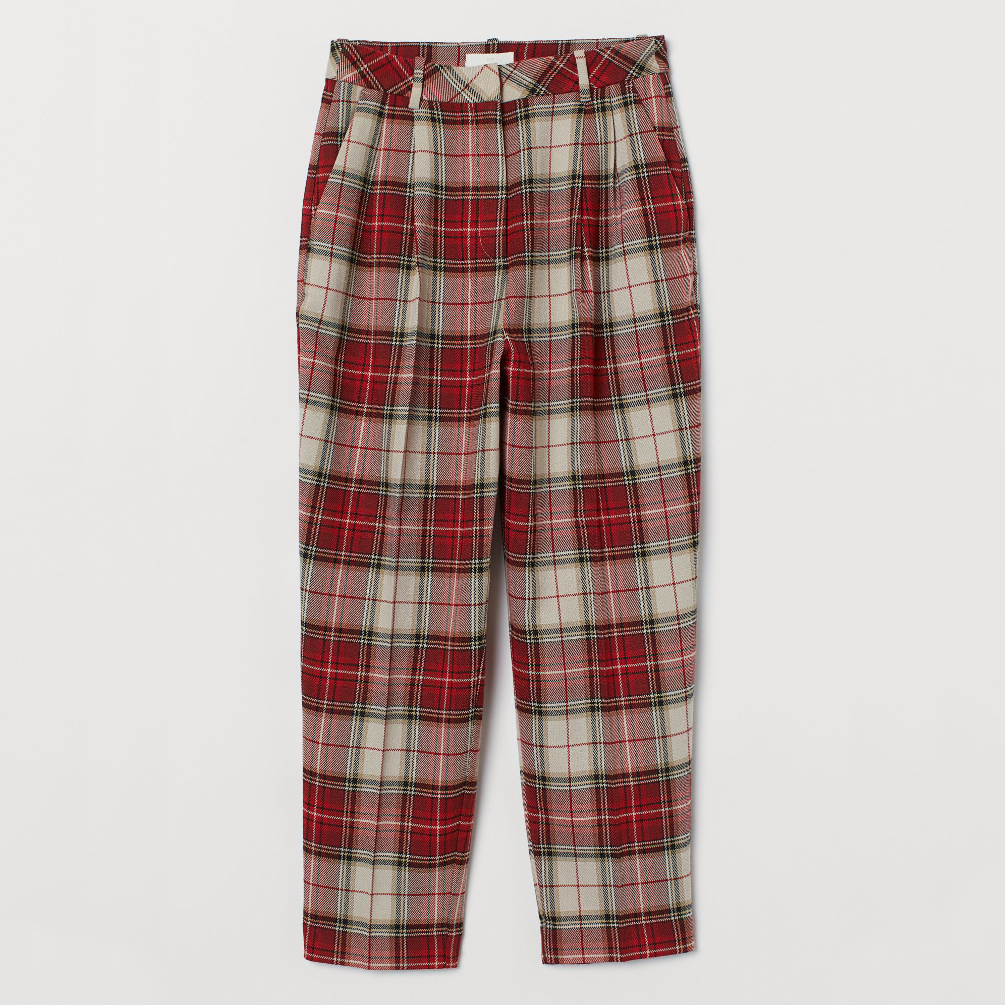 

Брюки H&M 2105-7805100 34 Белые с красным