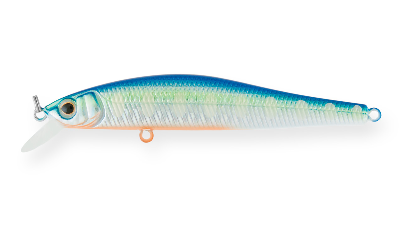

Воблер Минноу Strike Pro Jumper 110SP, 110 мм, 16,3 гр, Загл. 1,0м.-2,0м., Нейтральный, цвет: A150-713 UV Blue Silver OB, (EG-192C-SP#A150-713) (81611)