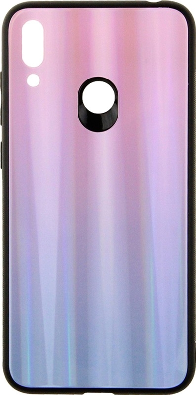 

Панель TOTO Aurora Print Glass Case для Huawei Y7 2019 Lilac