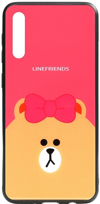 

Панель TOTO Cartoon Print Glass Case для Samsung Galaxy A30s/A50/A50s Line friends Brown