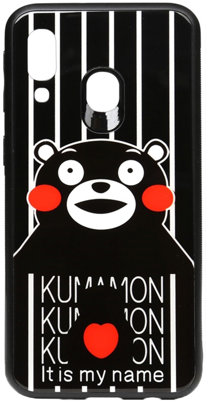 

Панель TOTO Cartoon Print Glass Case для Samsung Galaxy A40 Kumamon
