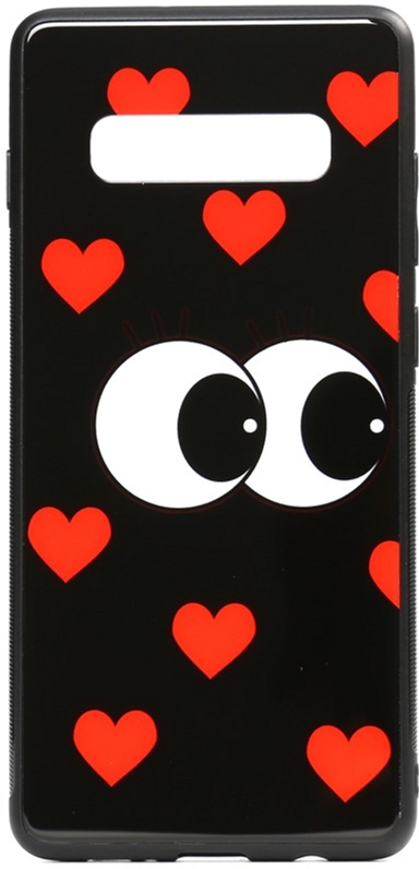 

Панель TOTO Cartoon Print Glass Case для Samsung Galaxy S10+ Just Eatit