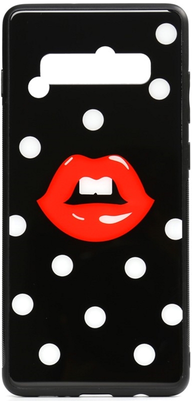 

Панель TOTO Cartoon Print Glass Case для Samsung Galaxy S10e Red Lips