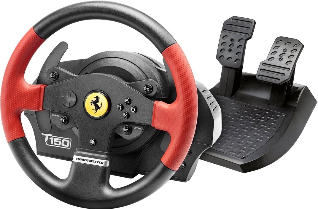 

Проводной руль Thrustmaster T150 Ferrari Wheel PC/PS3/PS4 Black (4160630)