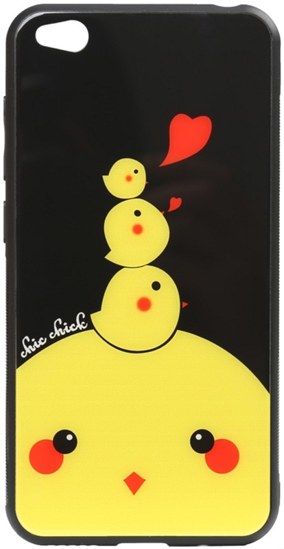 

Панель TOTO Cartoon Print Glass Case для Xiaomi Redmi Go Chicken Chick