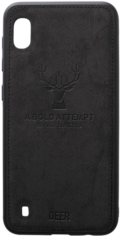 

Панель TOTO Deer Shell With Leather Effect Case для Samsung Galaxy A10 Black