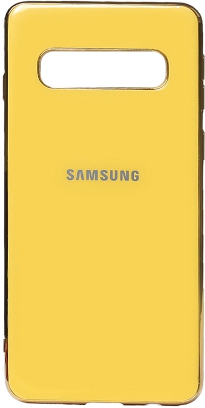 

Панель TOTO Electroplate TPU Case для Samsung Galaxy S10 Yellow