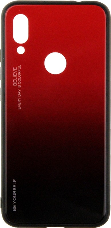 

Панель TOTO Gradient Glass Case для Xiaomi Redmi 7 Red