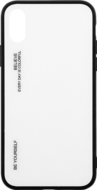 

Панель TOTO Gradient Glass Case для Apple iPhone X White