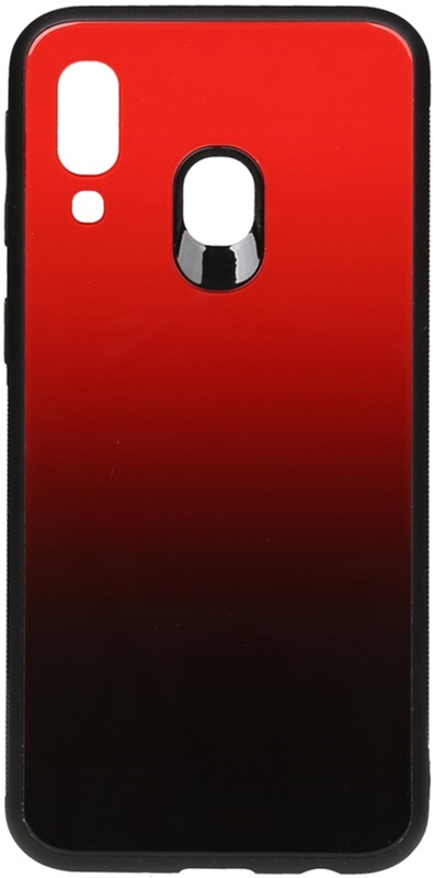 

Панель TOTO Gradient Glass Case для Samsung Galaxy A40 Red