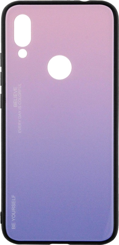 

Панель TOTO Gradient Glass Case для Xiaomi Redmi 7 Pink