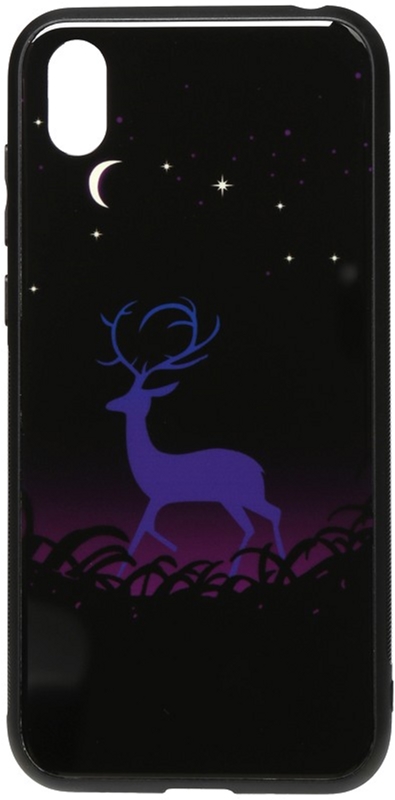 

Панель TOTO Night Light Print Glass Case для Huawei Y5 2019 Deer