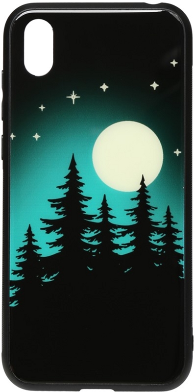

Панель TOTO Night Light Print Glass Case для Huawei Y5 2019 Full Moon