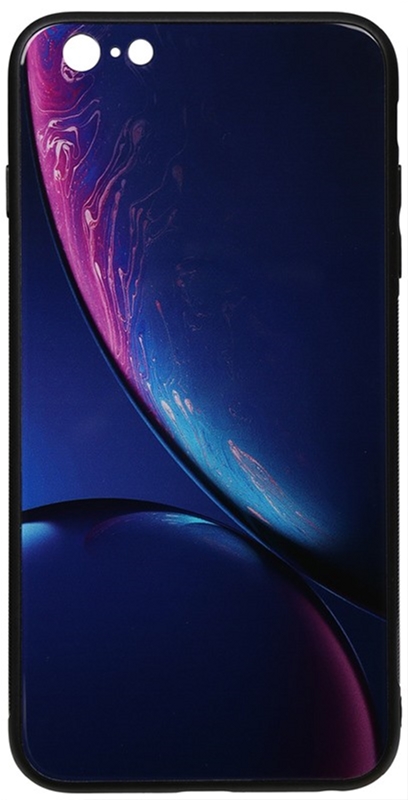 

Панель TOTO Print Glass Space Case для Apple iPhone 6 Plus/6s Plus Blue