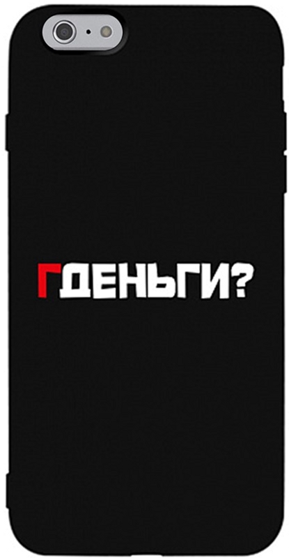 

Панель TOTO Matt TPU 2mm Print Case для Apple iPhone 6/6s Gdedengi Black
