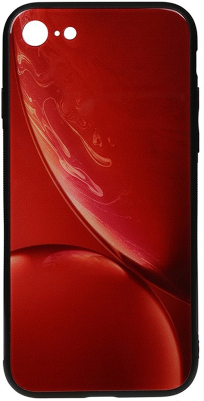 

Панель TOTO Print Glass Space Case для Apple iPhone 7/8 Red