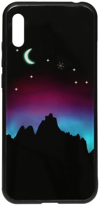 

Панель TOTO Night Light Print Glass Case для Huawei Y6 2019 Young Moon