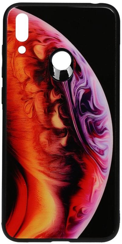 

Панель TOTO Print Glass Space Case для Huawei Y7 2019 Amethyst