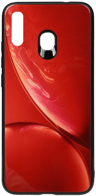 

Панель TOTO Print Glass Space Case для Samsung Galaxy A20/A30 Red
