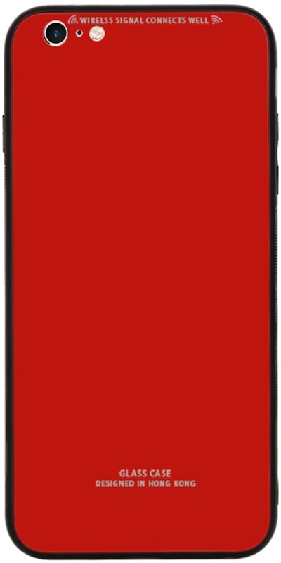 

Панель TOTO Pure Glass Case для Apple iPhone 6 Plus/6s Plus Red