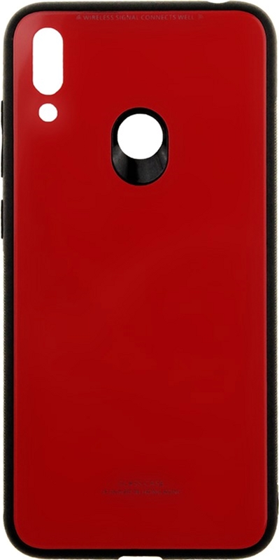 

Панель TOTO Pure Glass Case для Huawei Y7 2019 Red
