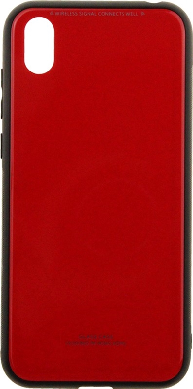 

Панель TOTO Pure Glass Case для Huawei Y5 2019 Red