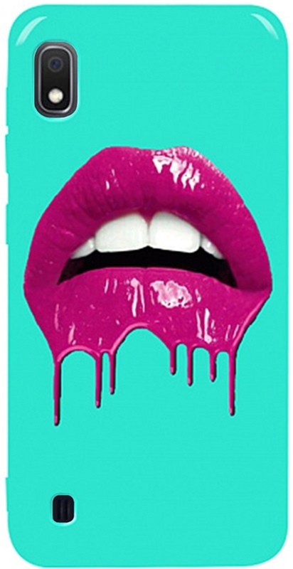 

Панель TOTO Pure TPU 2mm Print Case для Samsung Galaxy A10 Lips Mint