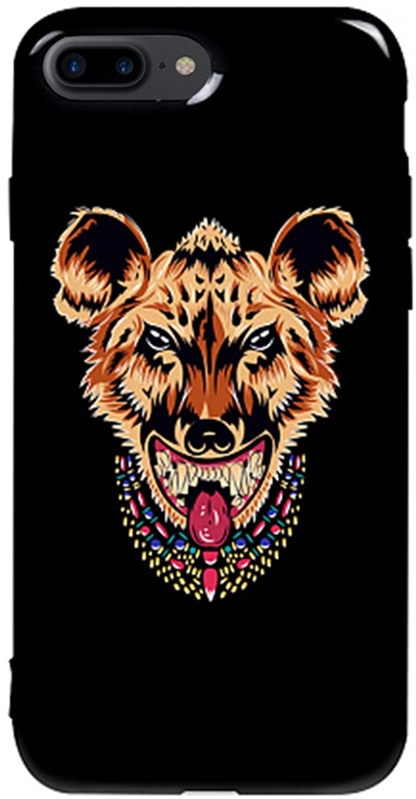 

Панель TOTO Pure TPU 2mm Print Case для Apple iPhone 7 Plus/8 Plus Hyena Black