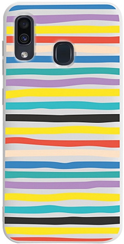 

Панель TOTO Pure TPU 2mm Print Case для Samsung Galaxy A20/A30 Stroke White