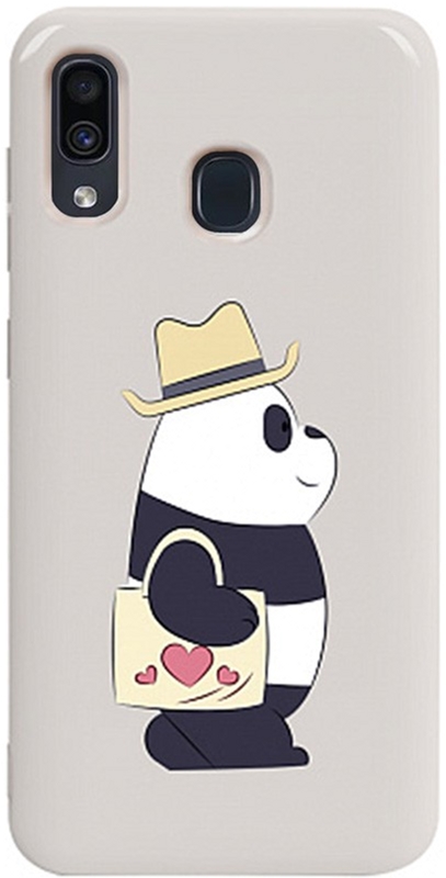 

Панель TOTO Pure TPU 2mm Print Case для Samsung Galaxy A20/A30 Pandabag Stone