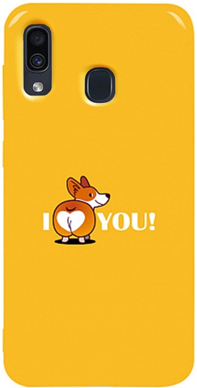 

Панель TOTO Pure TPU 2mm Print Case для Samsung Galaxy A20/A30 Korgias Yellow