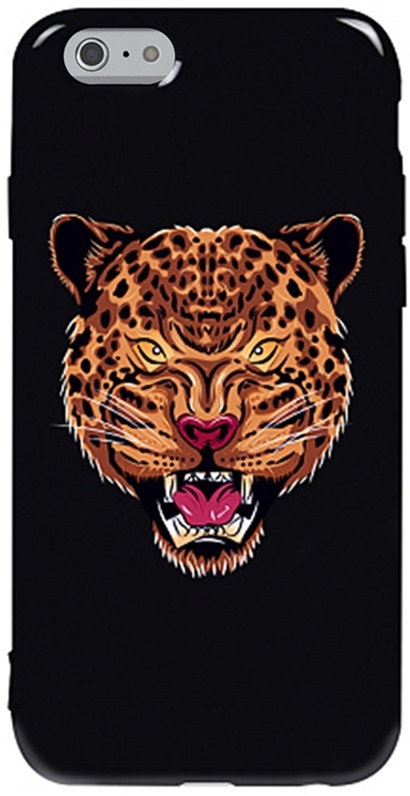

Панель TOTO Pure TPU 2mm Print Case для Apple iPhone 6/6s Leopard Black