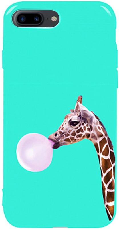 

Панель TOTO Pure TPU 2mm Print Case для Apple iPhone 7 Plus/8 Plus Giraff Gum Mint