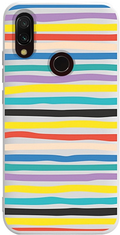 

Панель TOTO Pure TPU 2mm Print Case для Xiaomi Redmi 7 Stroke White